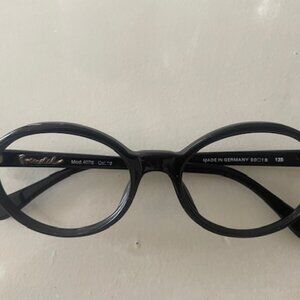 Brendel Designer Eyeglasses Small # 4078 Black Frame Made in Germany Price Drop